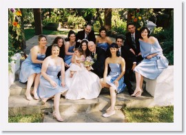 27_2614-196-10A * Wedding Party, including the Flower Girl: Kossette Slater * 2430 x 1689 * (1.36MB)